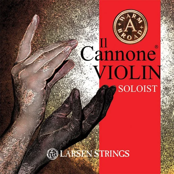 Il Cannone Soloist Violin String Set with Warm and Broad A